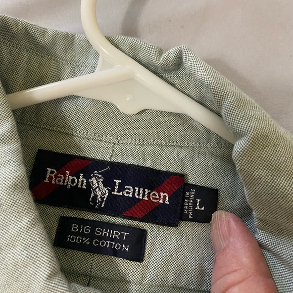 Ralph Lauren cotton button down - Picture 2 of 4